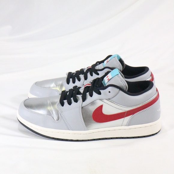 Jordan Other - Air Jordan 1 Low Chicago 'Wolf Grey Gym Red' Shoes